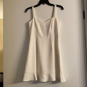 French Connection - White Sleeveless Mini Dress